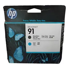 Cabeça Hp 91 preto-ciano Foto mini 1