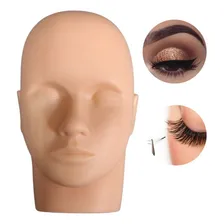 Cabeça Manequim Extensão CÃlios Micropigmentação Maquiagem Foto mini 3