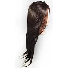 Cabeça Manequim Feminino 55cm Cabelo Sintético Sn06 Foto mini  3