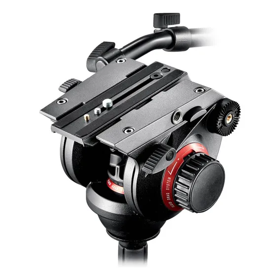 Cabeça Manfrotto 504hd - Video Fluida Pro - Até 7.5kg Cor Preto Foto 1