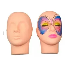 Cabeça Silicone P/ Cílios Micropigmentação Maquiagem Treino Foto mini 4