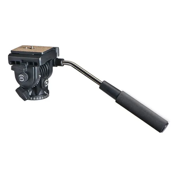 Cabeça Tripé Semi Hidráulica Vt-1510 Câmeras Filmadoras 3kg Foto 1