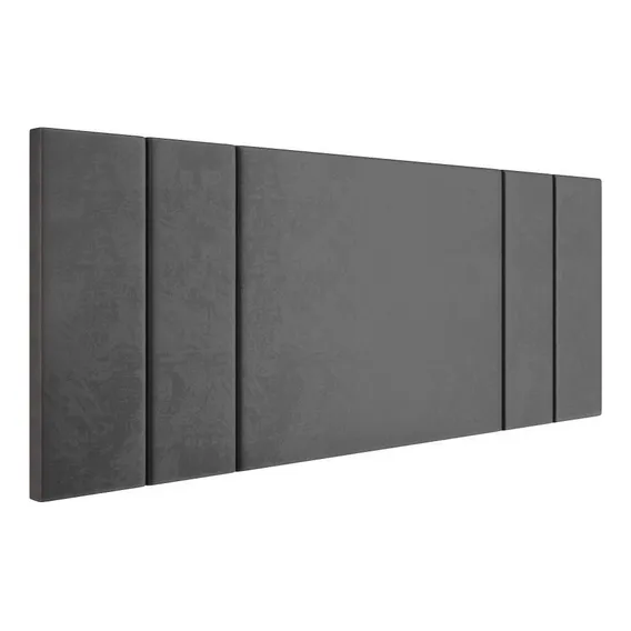 Cabeceira Almofadada Cama Box Casal Painel Estofado 54 x 140 cm Quarto Moderno Foto 1