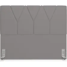 Cabeceira Box Casal 140 Cm Aurora Corano Cinza Foto mini  3