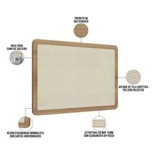 Cabeceira Box Solteiro Painel Com Telinha 90cm Moss Hanover Foto mini 4