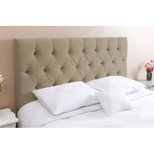 Cabeceira Cama Box Casal Estofada Linho 140 Cm Foto 1
