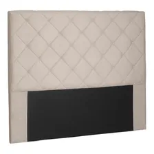 Cabeceira Cama Box Casal King Size Tânia 195cm Suede Bege Foto mini 1
