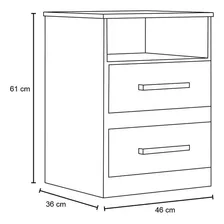 Cabeceira Cama Box Casal Queen 160cm Greta Linho Cinza C/ 2 Criados Foto mini 4