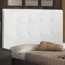 Cabeceira Cama Box Casal Queen Luna 160cm Corano Branco Foto mini 2