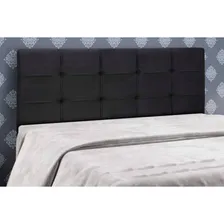 Cabeceira Cama Box Estofada Casal Clean Plus Suede Marrom Ch Foto mini 2
