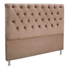 Cabeceira Cama Box Queen Simbal Embaixatriz Queen Bege Foto  mini 1