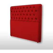 Cabeceira Condessa Em Suede Ou Corino Viúva Cor Vermelho Foto mini 1