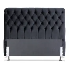 Cabeceira De Cama Box Casal Queen 158cm Padua Tecido Suede Foto mini 1