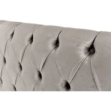Cabeceira De Cama Box Estofada Viúva 120 Cor Suede Cinza Foto mini  3