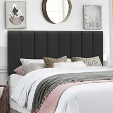 Cabeceira Estofada Para Cama Box Paris 140 Cm Marca Estilo Cor Preto Foto mini 1