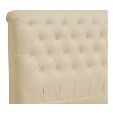 Cabeceira Livia Para Cama Box Casal 140 Cm Corino Bege Foto  mini 1