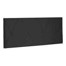 Cabeceira Painel Aquilla Cama Box Casal 140 Cm Suede Preto Foto mini 1