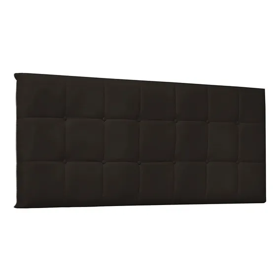 Cabeceira Painel Cama Box Queen 160 Verona Corino Marrom Foto 1