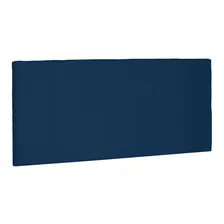 Cabeceira Painel Cama King 195 Ravenna Suede Azul Marinho Foto mini 1