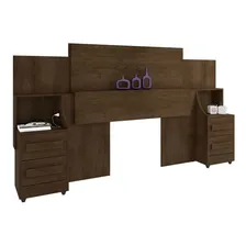 Cabeceira Para Cama Box Casal/queen/king - Noce Foto  mini 1