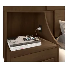 Cabeceira Para Cama Box Casal/queen/king - Noce Foto mini  3