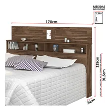 Cabeceira Para Cama Queen Size Quarto Florença Foto mini  3