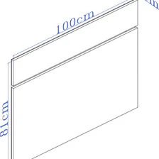 Cabeceira Solteiro 100% Mdf 511004 Branco - Belmax Foto mini 2