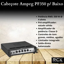 Cabeçote Ampeg Pf350 P/ Baixo Foto mini  2