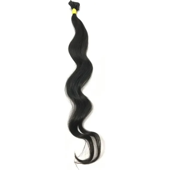 Cabelo 100% Humano Liso Em Tela Virgem Indiano 70cm/50grs Foto 1
