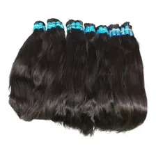 Cabelo 55-60 Cm 50g Cor Castanho natural Foto  mini 1