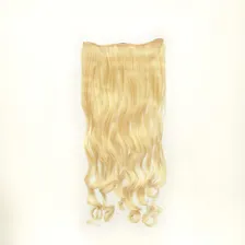 Cabelo Aplique Tic Tac 100% Orgânico 70cm Cor Loiro 613 Foto mini 2