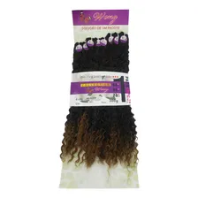 Cabelo Bio Orgânico Cacheado Anjo 70 Cm 300 G Fecha A Cabeça Foto mini 3
