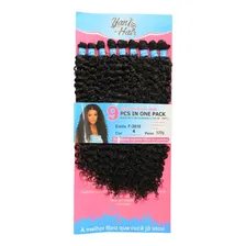 Cabelo Cacheado Bio Fibra Perfeito P/mega Hair + Cor Castanho Médio Cor 4 Foto  mini 1