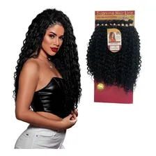 Cabelo Cacheado Bio Proteína Ser Mulher Modelo Pamela 75 Cm Cor 1 Preto Foto mini 1