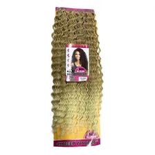 Cabelo Cacheado Bio Vegetal Orgânico Crochet Juliana 300g Cor Ombre Loiro Foto mini 1