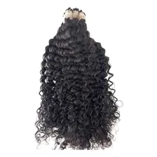 Cabelo Cacheado Limpo Brasileiro Humano 70/75cm 250gr Cor Castanho Foto mini 3