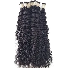 Cabelo Cacheado Limpo Brasileiro Humano 70/75cm 250gr Cor Castanho Foto mini 4