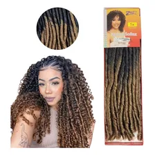 Cabelo Cacheado Nina Softex Crochet Braids Cachos Sintéticos Cor Ombre Mel T1b27 Foto  mini 1