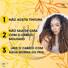 Cabelo Cacheado Nina Softex Crochet Braids Cachos Sintéticos Cor Ombre Mel T1b27 Foto mini  3