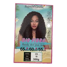 Cabelo Cacheado Orgânico Iza Fashion Line 65cm 300gr Foto mini  3