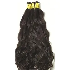 Cabelo Castanho Natural Tratado 65cm 200g Foto mini 1
