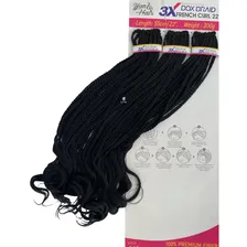 Cabelo Com Tranças Prontas - Yan Hair - 55cm Fibra Sintetica Cor Preto Cor 1 Foto mini 2