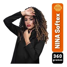 Cabelo Crochet Braid Nina Softex Pacotão 360 Gramas Cor 8 Castanho Claro Foto mini 2