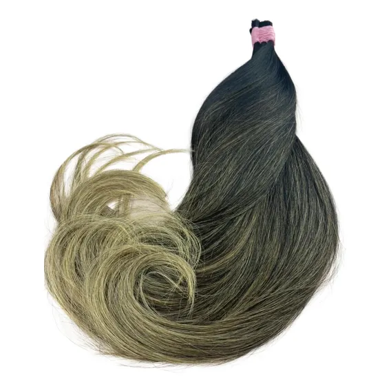Cabelo Humano Brasileiro Ombre Hair Tela 60cm 100g Foto 1