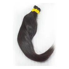 Cabelo Humano Bruto 100gr 75cm Castanho Foto mini 1
