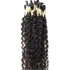 Cabelo Humano Cacheado 30 cm 100 Gr Cor Castanho Foto mini 1