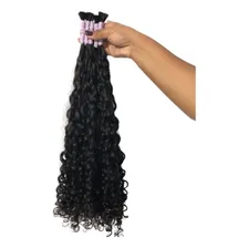 Cabelo Humano Cacheado 55cm 100gr Foto mini 1