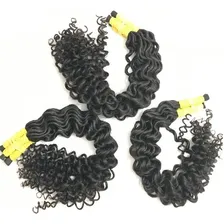 Cabelo Humano Cacheado A Vapor Mega 75cm 50 Gramas Foto mini 3