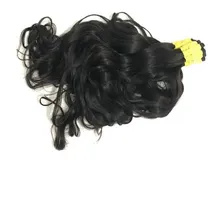 Cabelo Humano Castanho Claro Leves Ondas 70 A 75cm 200gr Foto mini  2