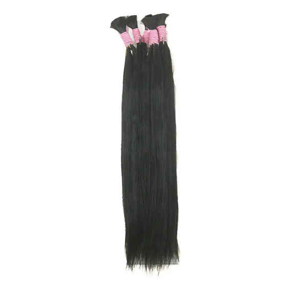 Cabelo Humano Indiano 50gr 45cm Castanho Foto 1